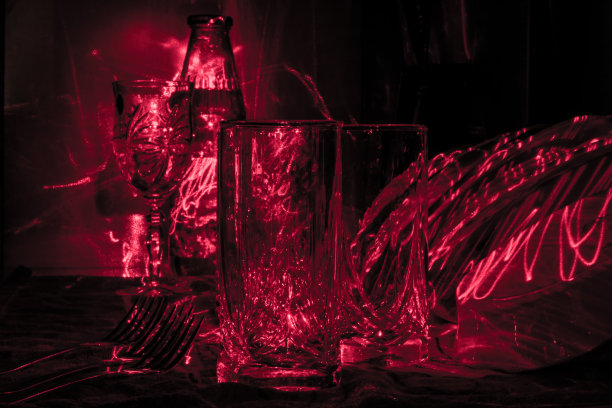 酒杯抽象艺术图片下载