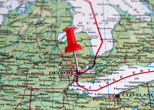 美国密歇根州的底特律图片下载