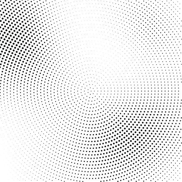矢量半色调抽象过渡点图案素材图片