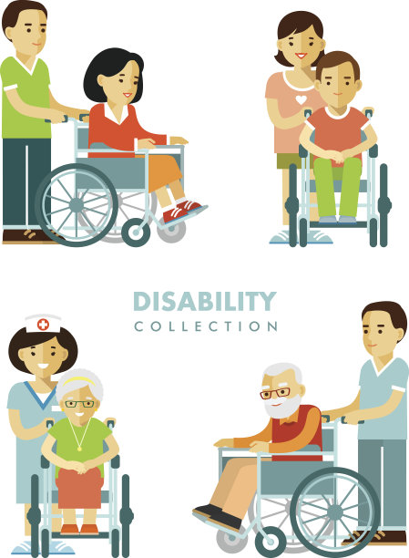 残疾人员设置图片下载