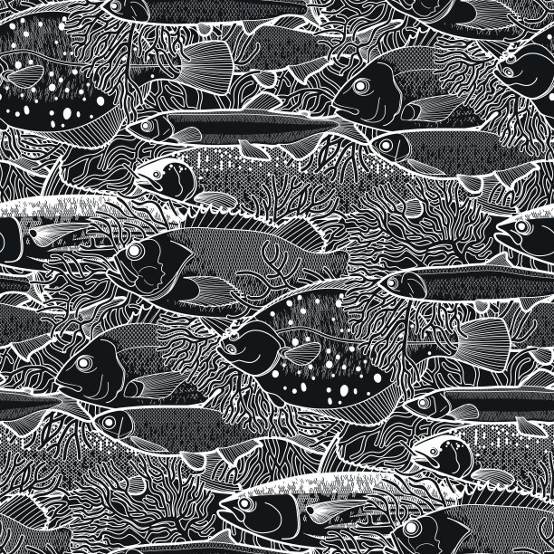 图案鱼纹图片下载