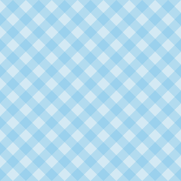 无缝蓝色格子图案图片下载