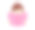 女孩在看书。平面向量。孤立在白色的。素材图片
