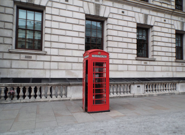 伦敦-电话亭图片下载