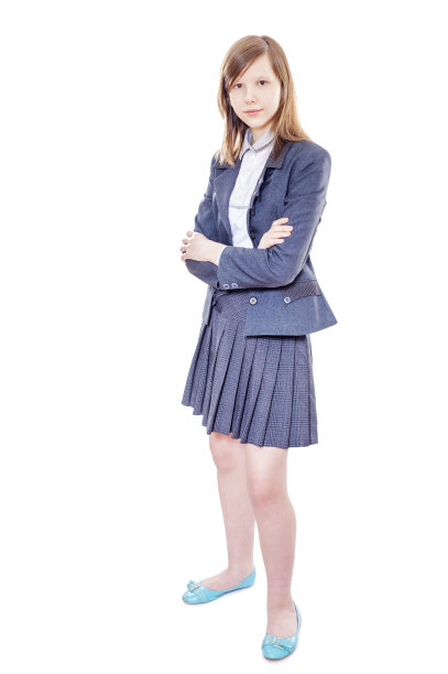 站立的女学生图片下载