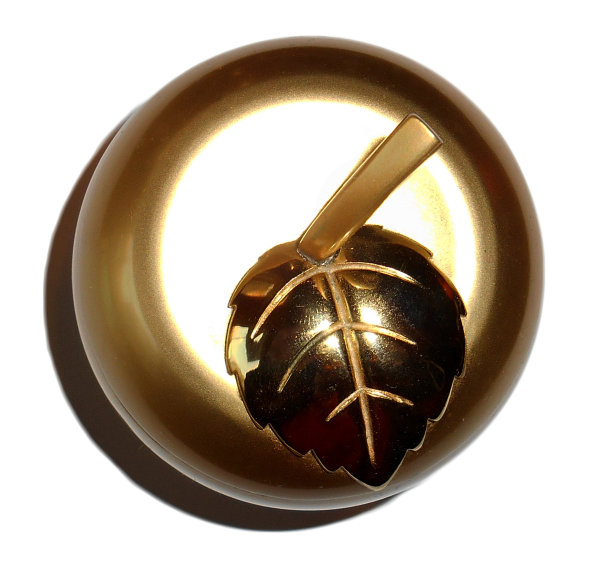 金苹果形储物盒，隔离图片下载