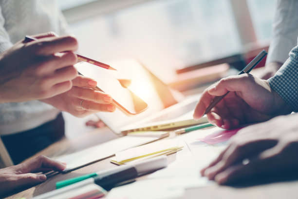 团队领导。新产品的讨论图片下载