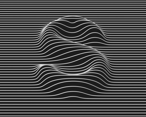 线性3d字体字母S图片下载