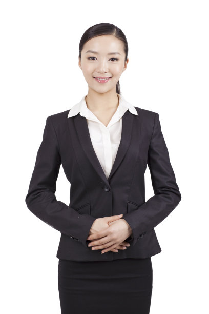 一个女商人的肖像图片下载