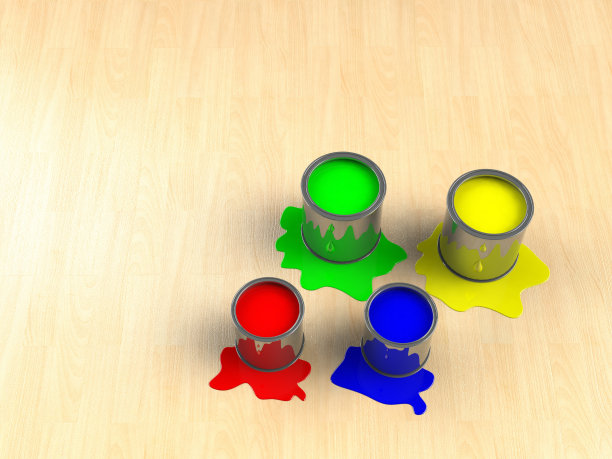 彩色漆槽，抽象背景图片下载