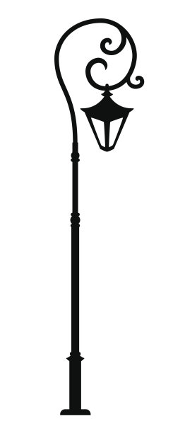 城市街道灯图片下载