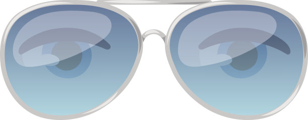 眼镜人眼矢量图片下载