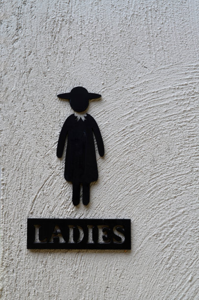 女厕所标志图片下载