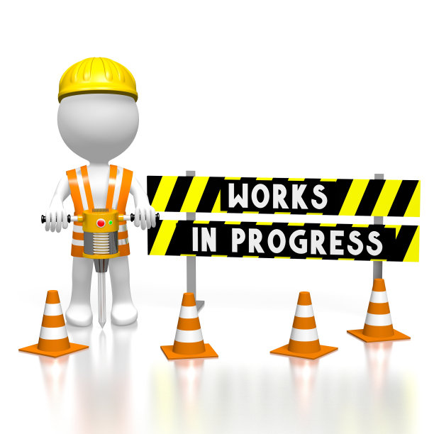 3D作品正在进行的概念图片下载