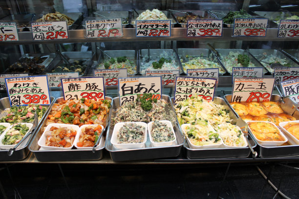 日式沙拉小吃图片下载