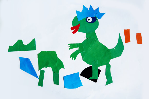 儿童画:贴花纸图片下载