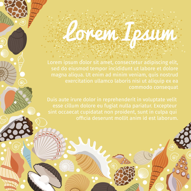 夏日海滨海滨背景图片下载