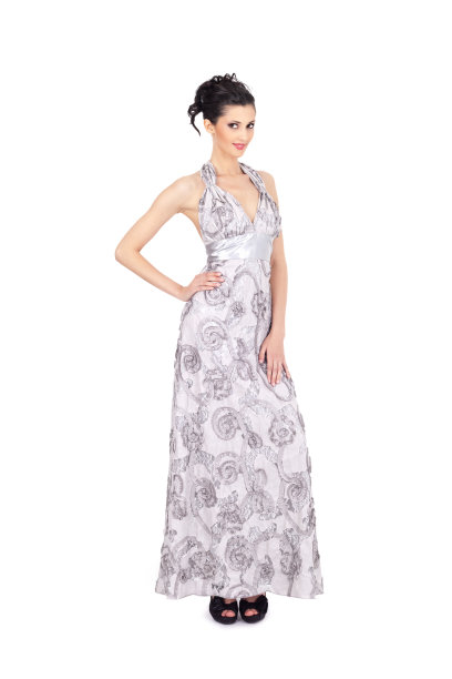 时尚女人摆姿势图片下载