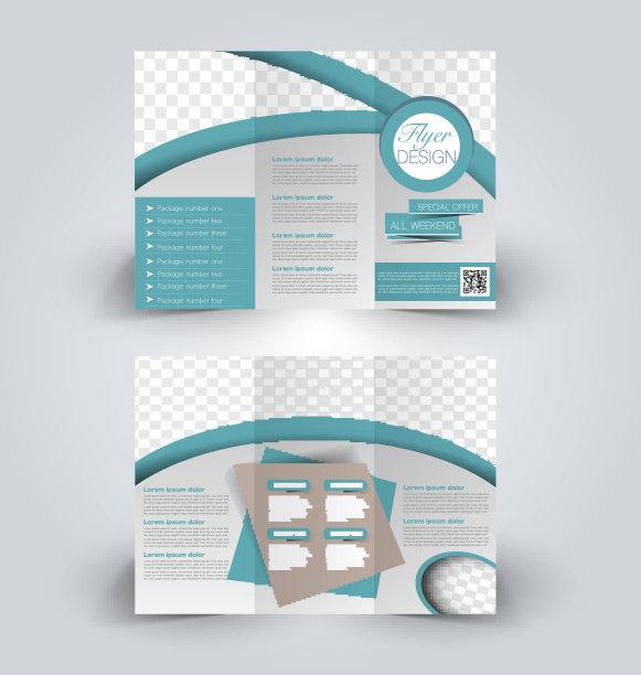 宣传册模拟设计模板的业务图片下载