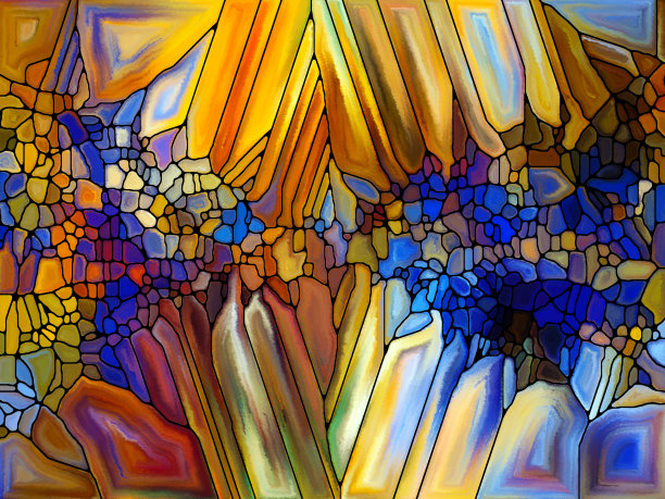 彩色玻璃的回归图片下载