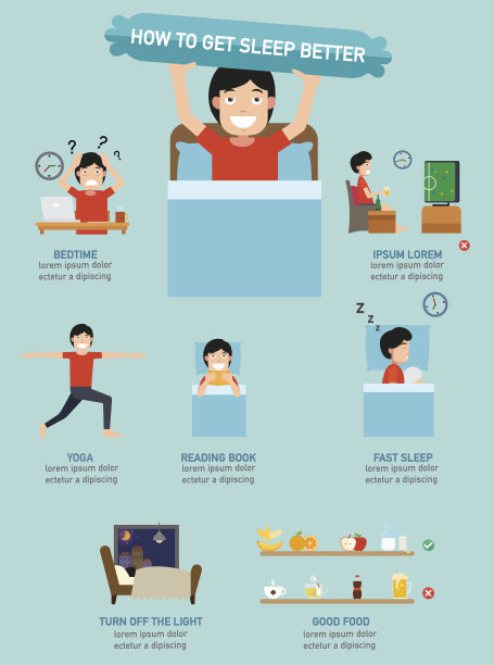 如何获得更好的睡眠信息图表图片下载