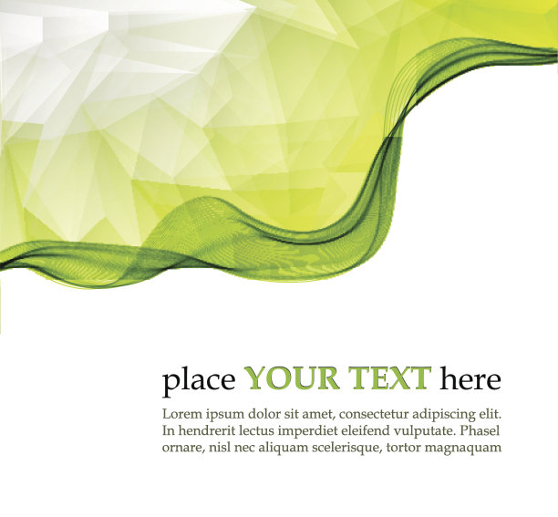 波浪和三角形背景图片下载