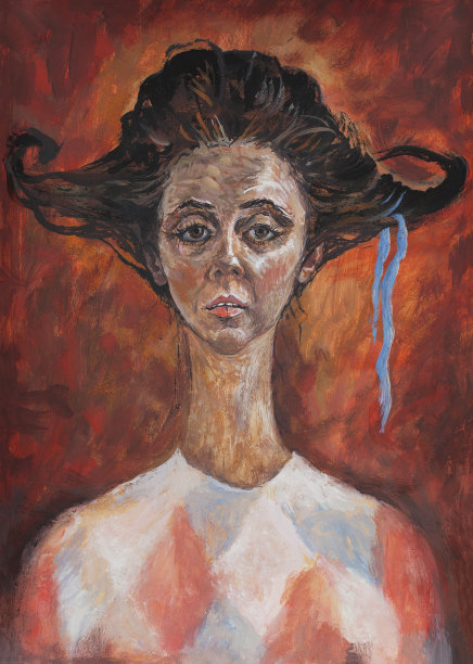 油画插画素材ID：132983476