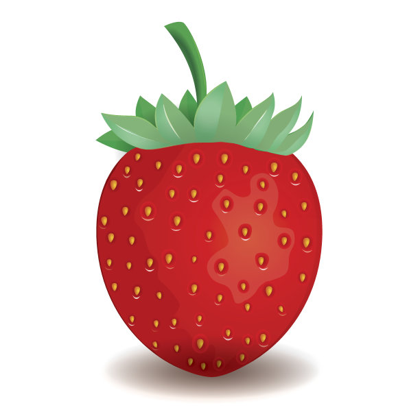 稻草浆果卡通人物eps 10矢量图片下载