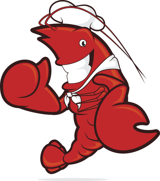 龙虾师傅竖起大拇指图片下载