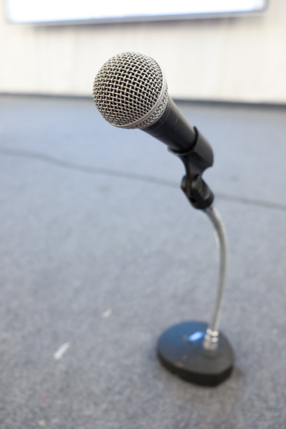 麦克风在研讨会图片下载