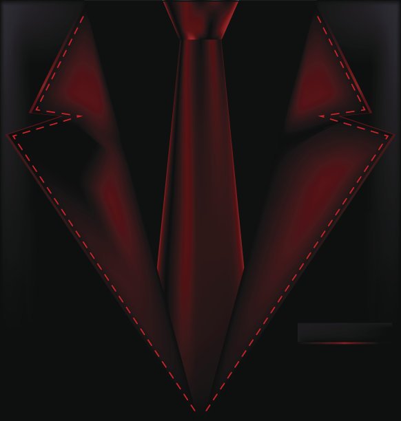 黑红套装图片下载