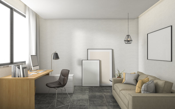 3d渲染工作室与当代设计图片下载