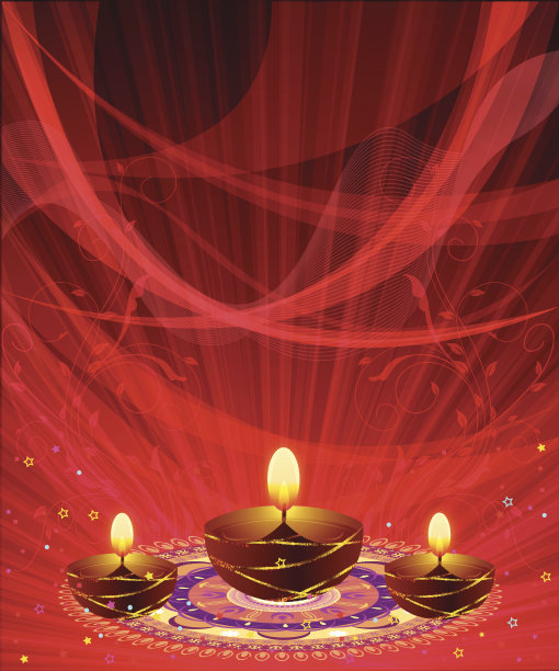 排灯节背景图片下载