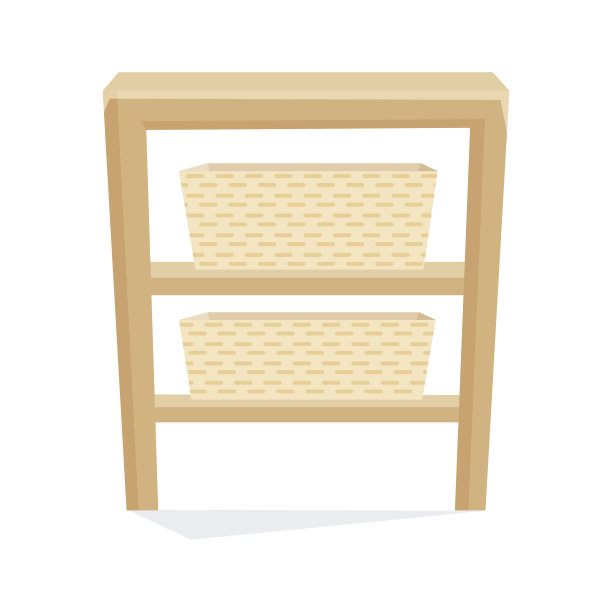 床头柜上有个篮子图片下载