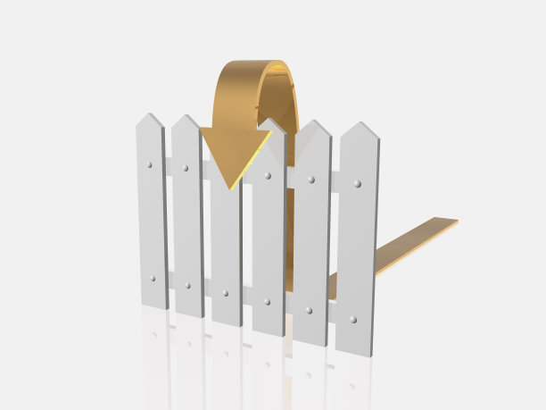 篱笆和箭图片下载