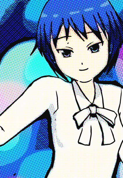 漫画的女孩图片下载