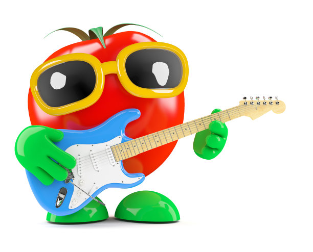 3d番茄弹电吉他图片下载