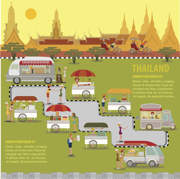 泰国街头小吃图片下载