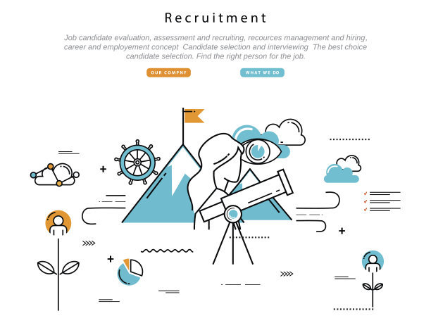 职位候选人选择概念图片下载