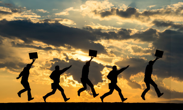 商人轮廓图片下载