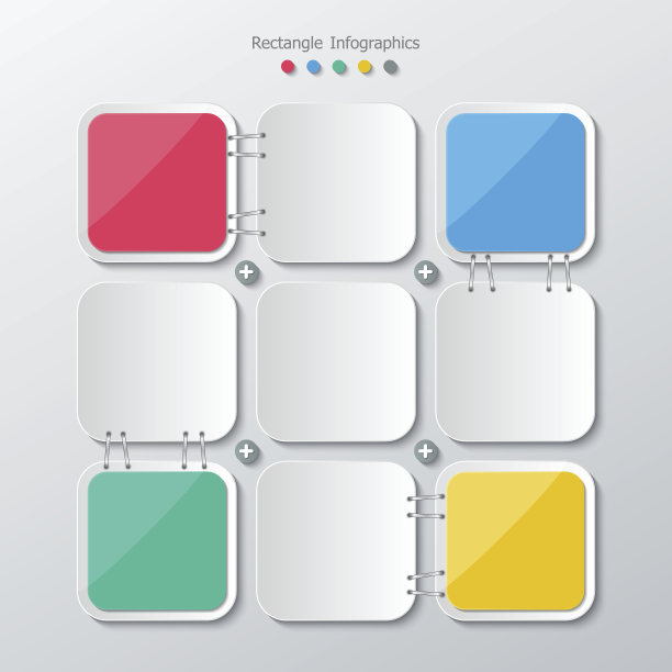 纸多边形信息图图片下载