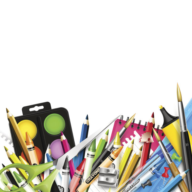学习用品的背景图片下载