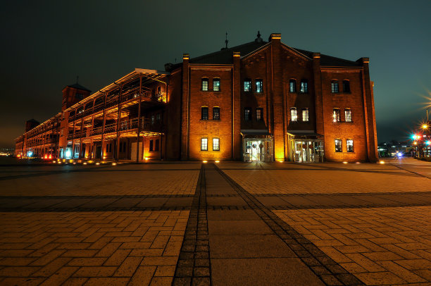 横滨的购物街图片下载