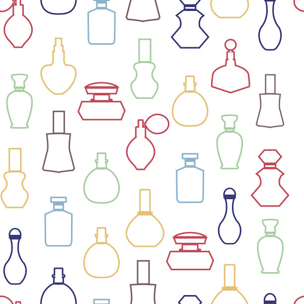 纹理与轮廓瓶收集图片下载