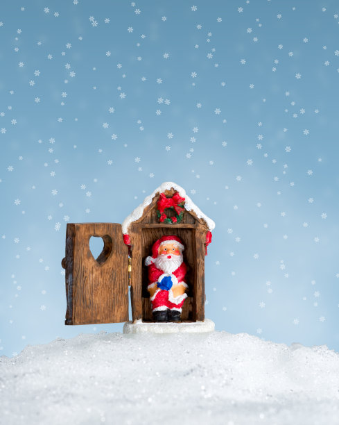 圣诞老人坐在马桶上被抓图片下载