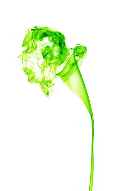 绿色烟雾图片下载