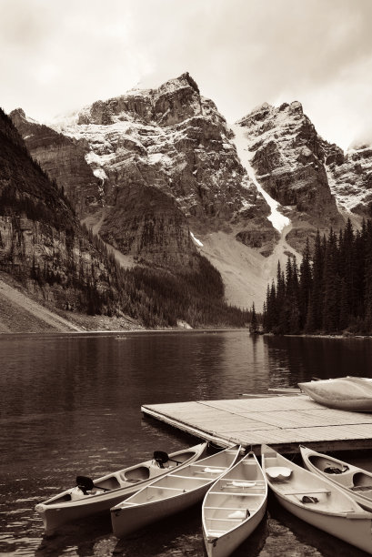 冰碛湖图片下载