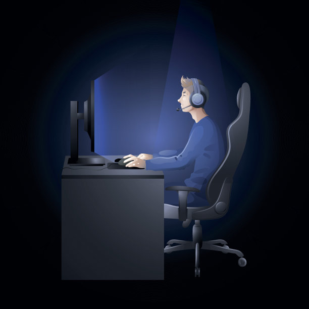 玩电脑的家伙图片下载