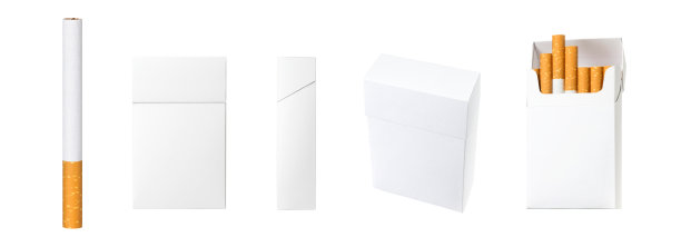 香烟和包香烟有夹径。照片图像图片下载