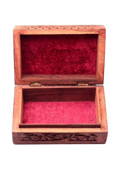 古董封闭型木箱图片下载